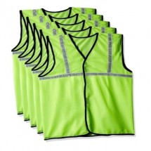 Safari Pro Green 1 Inch Reflective Safety Jacket, Fabric Type